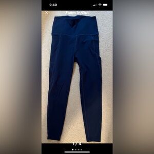 Beyond Yoga Navy Leggings L